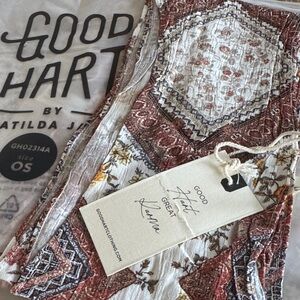 Good Hart by Matilda Jane Patterned Scarf NIB NEW